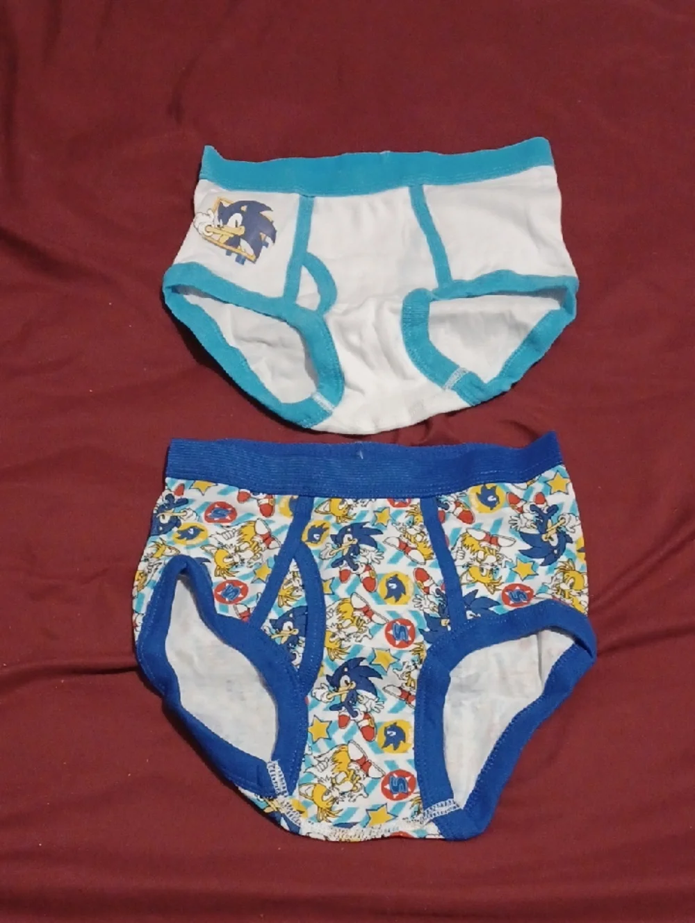 NEW Bundle Of 15 Sonic The Hedgehog Boys Briefs Underwear Size 8